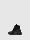 Slip-on Ankle Boots BLEI727SOF MILITARY W/BLACK NEOPRENE